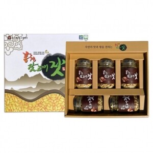 홍천 잣고개 잣 100g*5ea 선물세트 (쇼핑백포함)