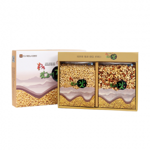 (무료배송) 국내산잣 홍천 잣고개잣 1kg 혼합 선물세트 (쇼핑백포함)